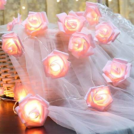 Rose String Light 10 LED 5 feet