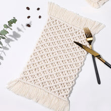 Load image into Gallery viewer, Macrame Boho Handmade Placemat
