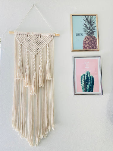 Geometric Pattern Macrame