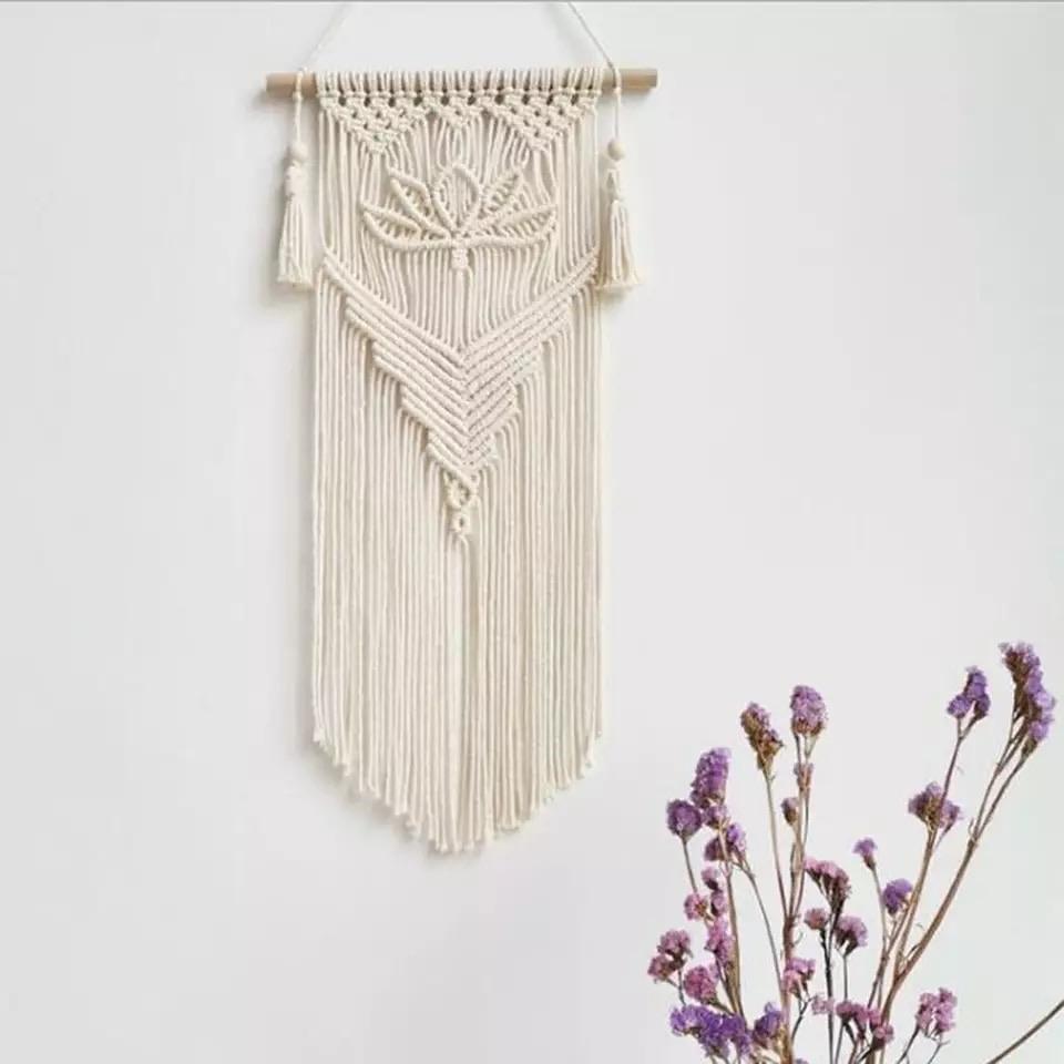 YOGI- Lotus Macrame wall hang