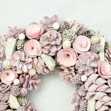 Load image into Gallery viewer, Handmade real dried pine cones Wreath for all occasions
